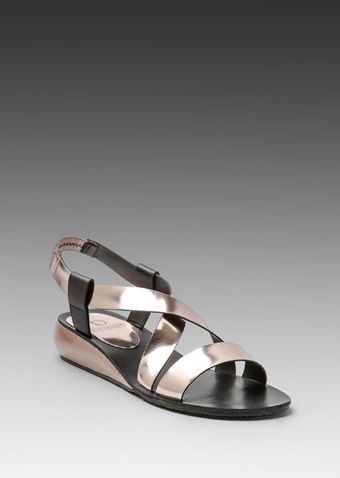 Kelsi Dagger Ginette Sandal in Pewter Black - Lyst