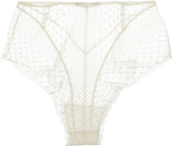 Kiki De Montparnasse Le Soleil Highrise Crochetlace Briefs - Lyst