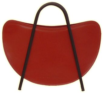 Steven Harkin Red Mew Leather Bag - Lyst