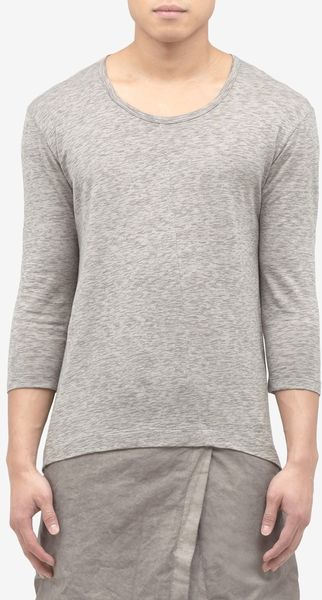 The Viridi-anne Three Quarter Sleeve Tshirt - Lyst