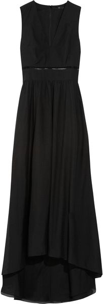 Tibi Cotton and Silkblend Maxi Dress - Lyst