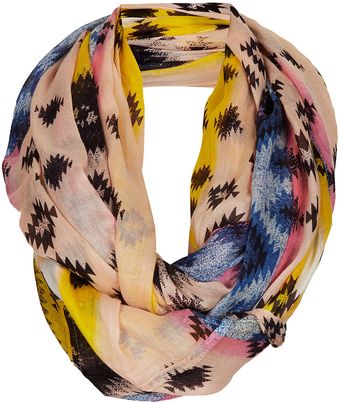 Topshop Aztec Snood - Lyst