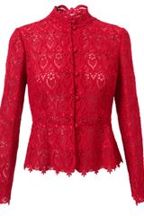 Valentino Macramé Lace Jacket