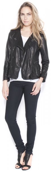 3.1 Phillip Lim Moto Leather Jacket - Lyst