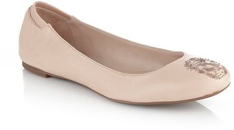 Alexander McQueen Pytolemy Leather Flat - Lyst