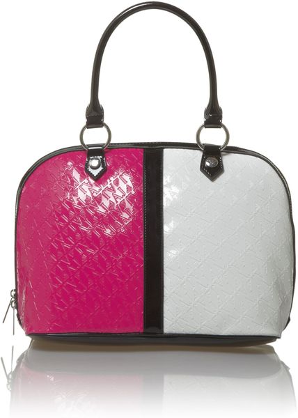 pink armani bag