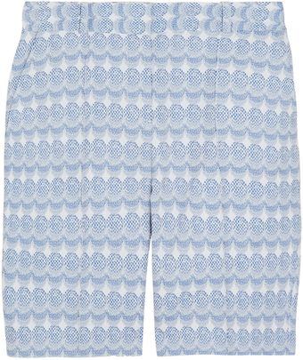 Diane Von Furstenberg New Boymuda Brocade Shorts - Lyst