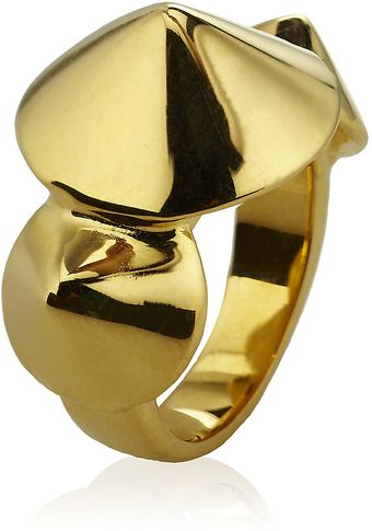 Eddie Borgo Three Cone Ring - Lyst