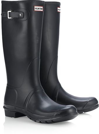 Hunter Navy Original Welly - Lyst