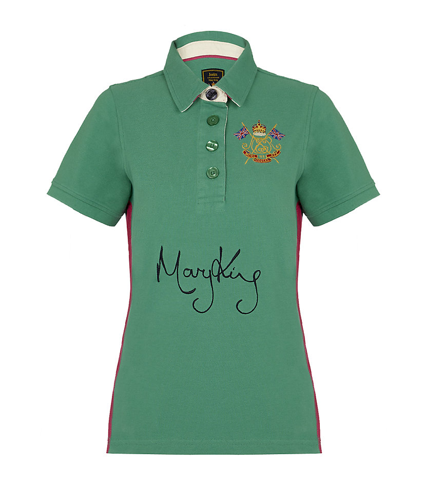 Joules Mary King Polo Shirt in Green Lyst