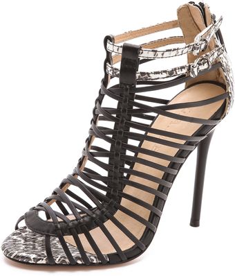 L.a.m.b. Payton Strappy High Heel Sandals - Lyst