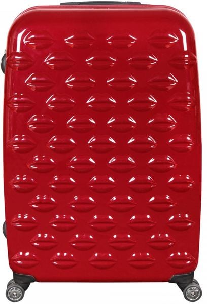 lulu guinness red lips vanity case