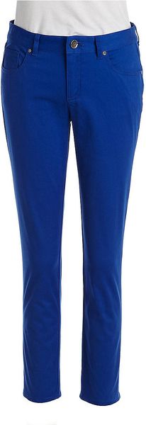 T Tahari Miranda Cropped Jeans - Lyst