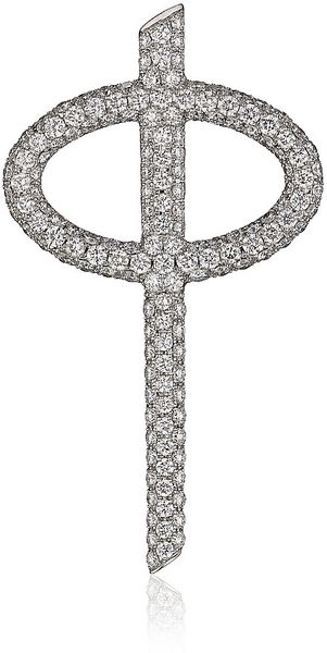 Theo Fennell Diamond Phi Pendant - Lyst