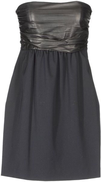 Theory Short Dresses - Lyst