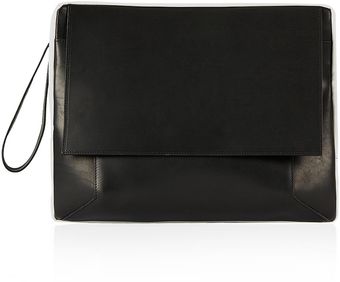 Topshop Monochrome Leather Bag By Unique - Lyst