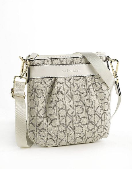 calvin klein monogram crossbody