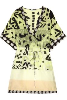 Diane Von Furstenberg Sporty Kleio Printed Cotton Kaftan - Lyst