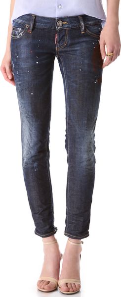 DSquared2 Pat Slim Jeans - Lyst