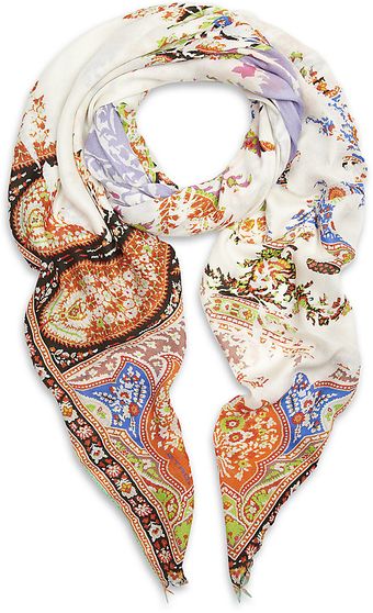 Etro Special Paisley Print Scarf - Lyst