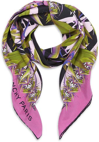 Givenchy Paradise Flower Print Scarf - Lyst