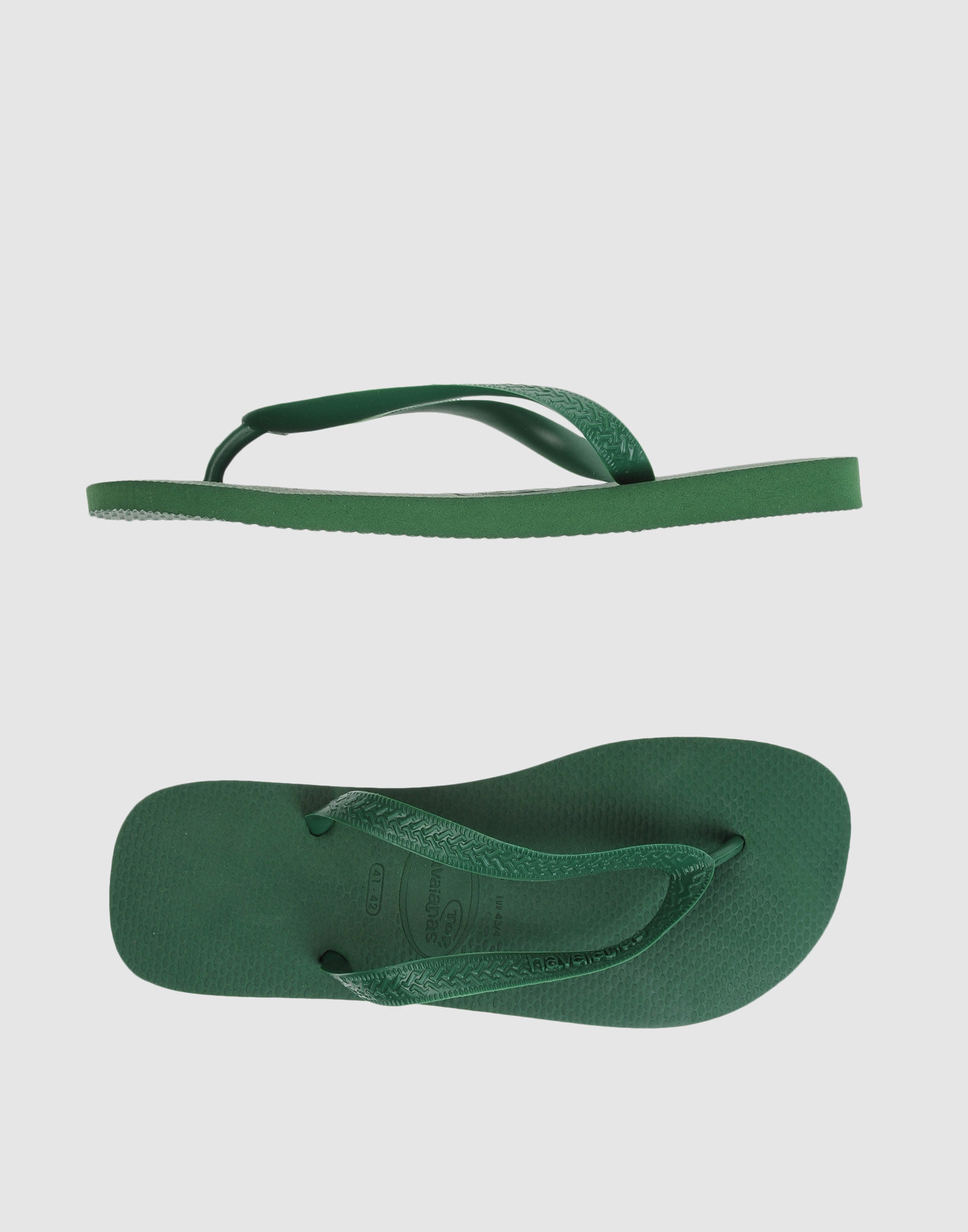 men green flip flops