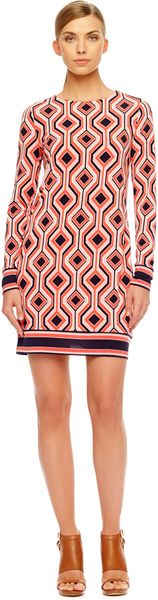 Michael Kors Printed Jersey Dress Womens - Lyst