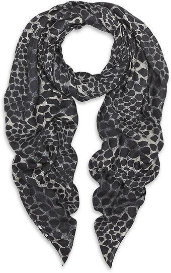 Mulberry Black Giraffe Print Wrap - Lyst