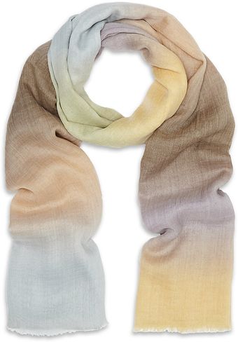 Mulberry Ombre Stripe Scarf - Lyst