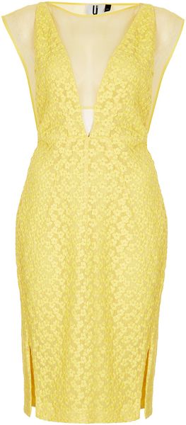 Topshop Broderie Dress By Unique - Lyst
