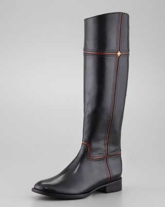 Tory Burch Juliet Twotone Riding Boot - Lyst