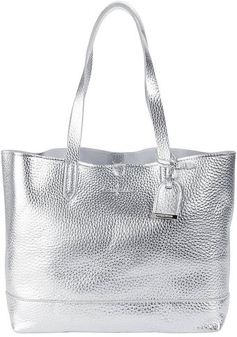 Cole Haan Haven Metallic Leather Small Tote Bag - Lyst