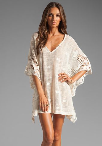 Eberjey Gypsy Traveler Farrah Cover Up in Cream - Lyst