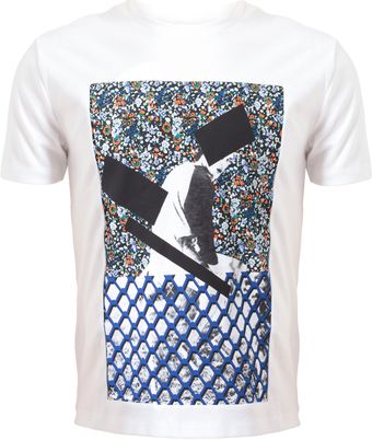 Raf Simons Printed Cotton T-Shirt - Lyst