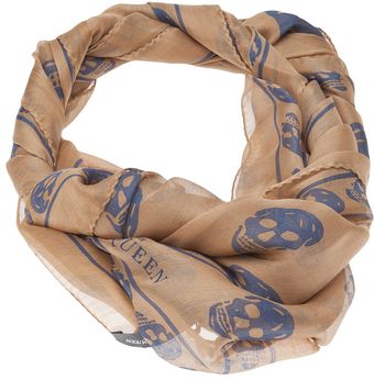 Alexander McQueen Skull Scarf - Lyst