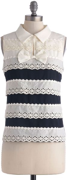 ModCloth Blueberry Tart Top - Lyst