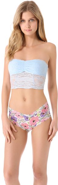 Free People Galloon Lace Crop Bra - Lyst