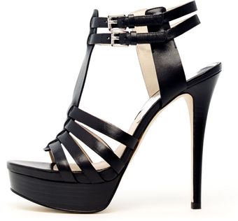 Michael by Michael Kors Georgie Tstrap Platform Sandal - Lyst