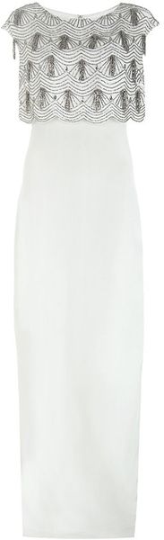 Notte By Marchesa Embellished Bodice Gown - Lyst