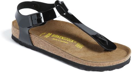 birkenstock black patent