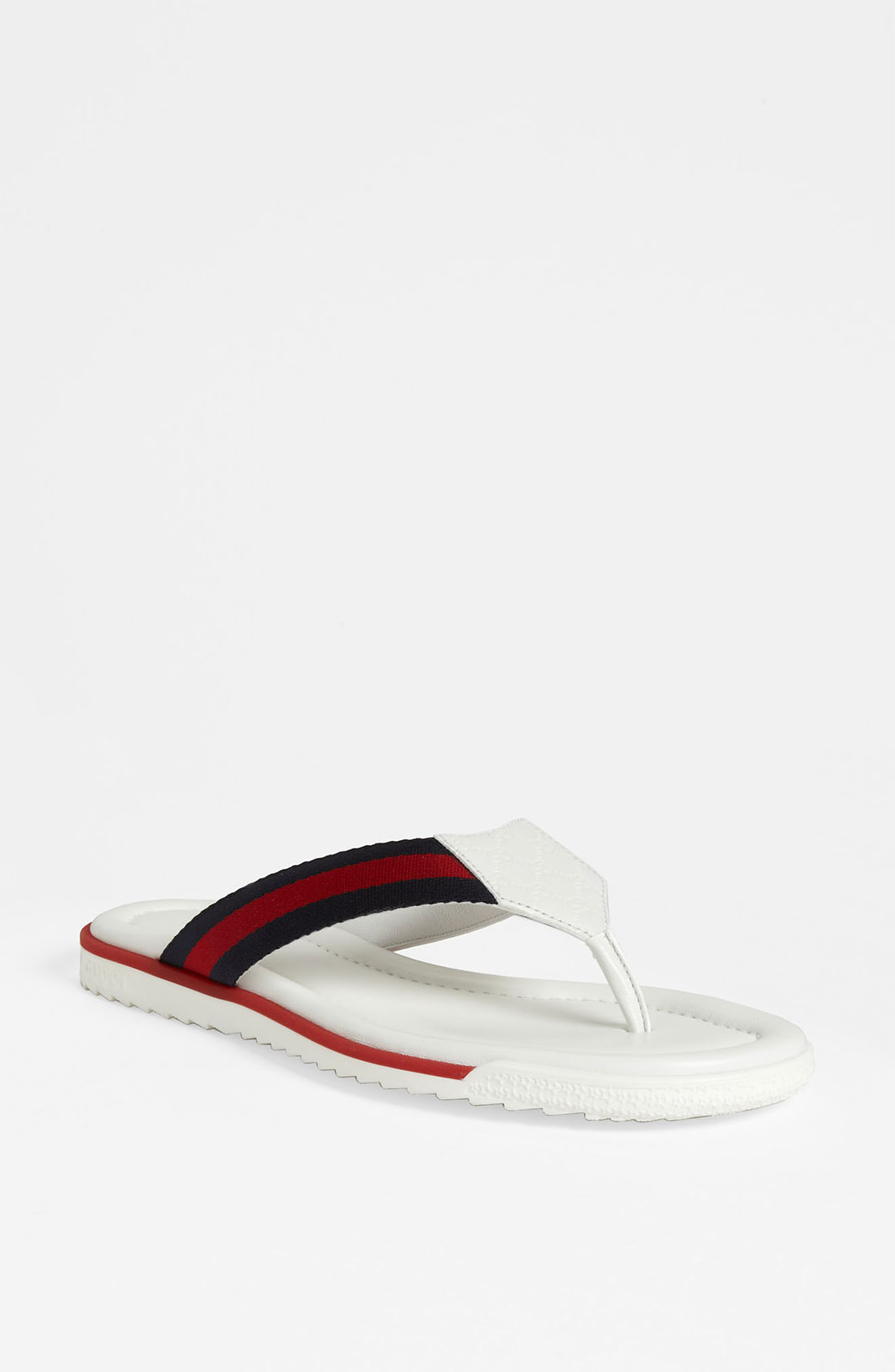 Gucci Flip Flop in White Lyst