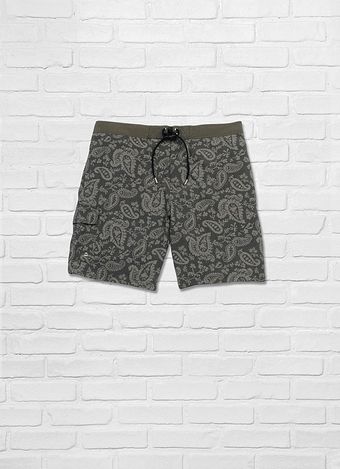 John Varvatos Cargo Swim Shorts - Lyst
