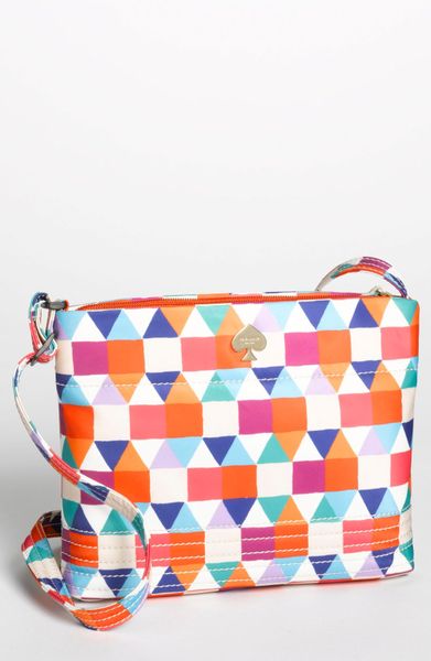 kate spade multi color purse