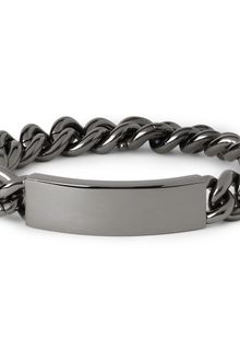 Maison Martin Margiela Brass Id Bracelet - Lyst