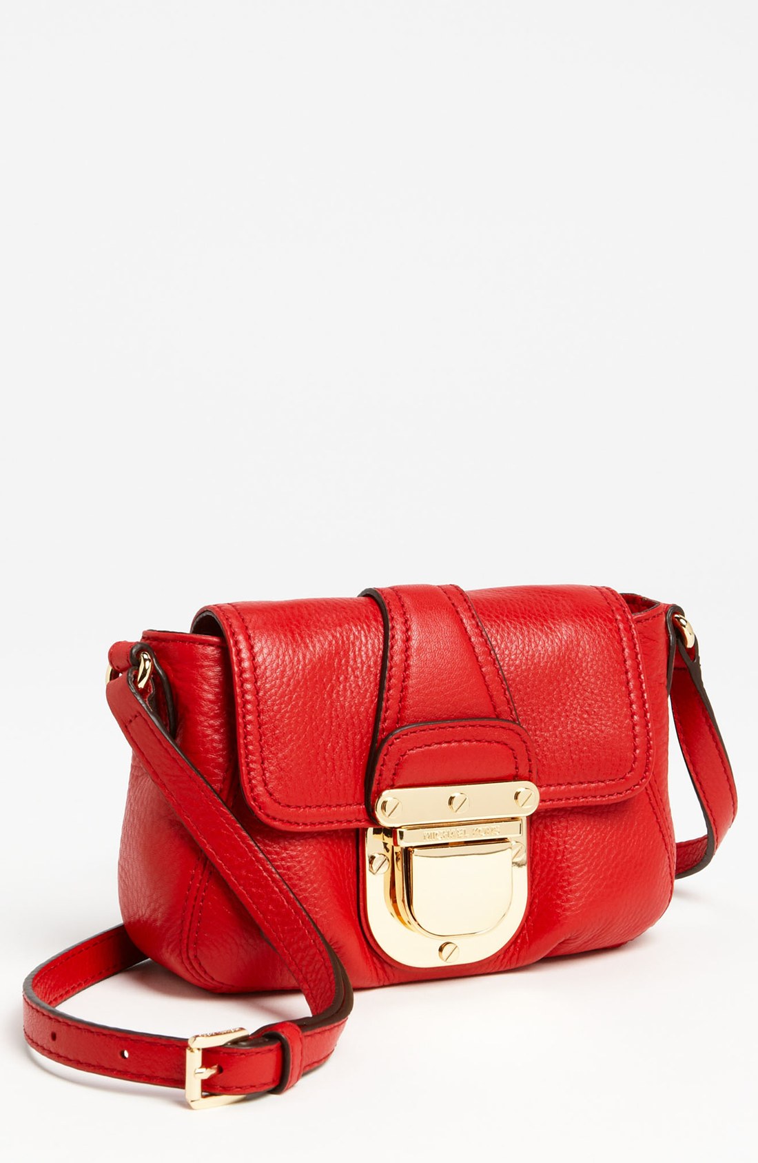 Michael Michael Kors Charlton Crossbody Bag Small in Red