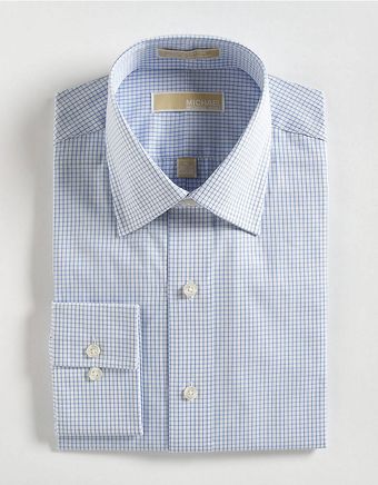 Michael Kors Striped Dress Shirt - Lyst
