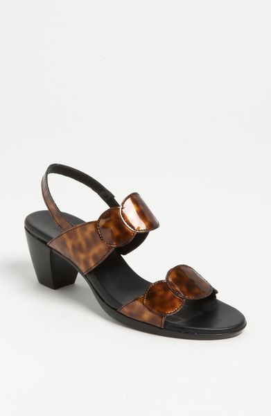 tortoise sandals heels
