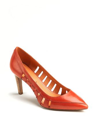 Via Spiga Gaia Leather Pumps - Lyst