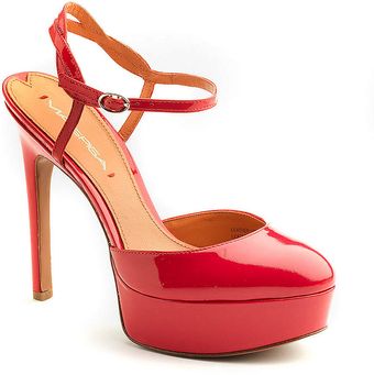 Via Spiga Daffodil Patent Leather Platform Pumps - Lyst