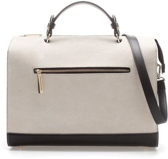 Zara Dressy Suede Bowling Bag - Lyst
